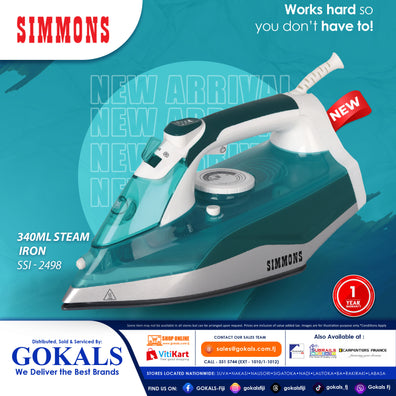 Simmons 340ML Steam Irons (SSI-2498)